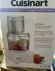 Cuisinart Pro Custom 11 Cup Food Processor - Model DLC-8SY - White - NIB