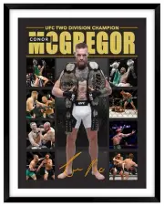 Conor McGregor UFC Champion Signed Framed Memorabilia