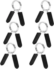 Dumbbell Bar Spring Clasp, Spring Clasps, Weight Lever Clamps for Dumbbells, Dumbbell Clips, Barbell Clasps for Dumbbells, Spring Locks, Dumbbell Attachment, Barbell Clasps 28 mm, Pack of 6