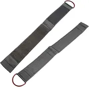 2X Elliptical Machine Pedals Straps Trainer Straps Portable Elliptical Trainer Pedals Straps Leg Training for Office Workouts