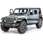 Catzon 1/32 Alloy Diecast Model Car with Pull Back Function & Light & Sound-Grey