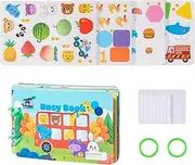 Baby Book Toys, Cartoon Quiet Activity Book, Educational Learning Toys, Math Learning Game, Interactive Hands-On Skills for Early Development