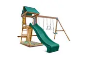 Lifespan Kids Birmingham Play Centre Set with 2.2m Green Slide