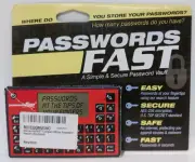 passwordsFAST Compact Offline Password Keeper (Encrypted)