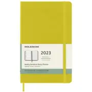 NEW Moleskine 2023 Weekly Notebook Diary H/C Hay Yellow Large