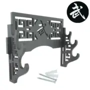 Hollowing Katana Samurai Sword Holder Stand Assembly Wall Mount Rack 武 3 Tier