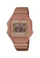 Casio Men's Vintage Watch B650WC-5A Rose Gold Band Digital Watch