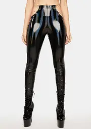 Virtual World Vinyl Pants