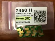 4 x Imaging IU Drum Chip Refill for Konica Minolta Magicolor 7450, 7450 II