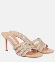 [Aquazzura] Aquazzura Playita 75 mules AU 6 gold