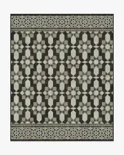 245' x 305' | Machine Washable Runner Rug | Kid & Pet Friendly | Indoor Rug | Emir Black & Ivory Flatwoven Rug by Martyn Lawrence Bullard | Ruggable