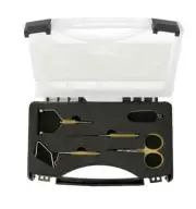 UMPQUA DREAMSTREAM+ ESSENTIAL 5 PIECE TOOL KIT TAN - FLY TYING TOOL KIT & CASE