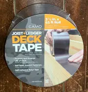 CAMO Joist & Ledger Deck Tape ~Black~ 3-1/8 in. x 65 ft Roll~ #0375030