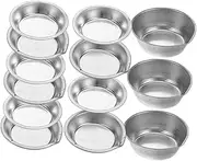 WEKAMOS Watercolor Paint Palette 13pcs Metal Trays for Model Painting Art Supplies