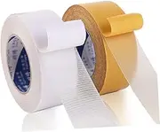 FUNNETOYU 1 Roll High Adhesive Tape Cloth Rug Strong Duct Tape Colored Tape Fabric Waterproof Tape Thick Double Sided Floor Tape Sticky Double Sided Tape Waterproof Carpet Tape 2 Sided Tape
