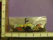 Bradlets 100 lot H christmas fish holidays tag love person diaper pin 28l