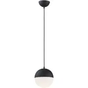 ET2 Contemporary Lighting E20361-92BK Half Moon Mini Pendant Black