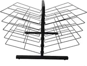 10-Layer Double-Sided Storage Desktop Clothes Drying Rack, Art Easel Clothes Drying Rack, Perfect for Education Schools and Art Club Racks, Space-Saving Rack