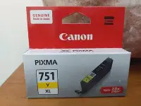 在飛比找Yahoo!奇摩拍賣優惠-☆呈運☆CANON CLI-751XL Y 原廠 高容量黃色