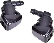2 Pack Car Windshield Washer Wiper Water Jet Spray Nozzle Windscreen Washer Jets，for Jeep Grand 68260443AA 55079049AA
