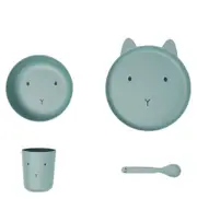 [Liewood] Liewood Brody tableware set One Size green