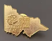 2000 Sydney Olympic Torch Relay Pin - The Sunday Mail