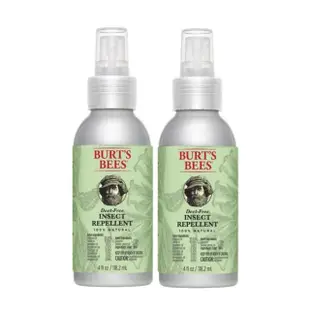 【BURT’S BEES】防蚊液2入組-即期限時搶購(護唇膏/蜜蜂爺爺/天然有機/小蜜蜂/天然/神奇紫草霜/)