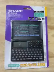 Sharp EL-6590B Electronic Organizer Memo Master - BRAND NEW SEALED!