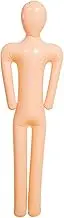 Inflatable Full Body Mannequin Dress Display Torso Model Mannequin Body PVC Dress Mannequin with Arms and Legs Model Display for Shop