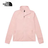 在飛比找momo購物網優惠-【The North Face 官方旗艦】北面女款粉色立領保