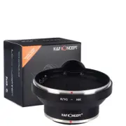 K&F Concept adapter for Bronica SQ mount lens to Nikon F camera D300 D700 D800