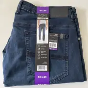 Buffalo David Bitton Mens Axel Slim Stretch Blue Wash Jeans Size 40X34 CP2