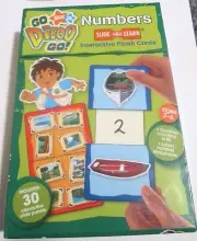 Go Diego Go! Interactive Number Flash Cards Ages 3 to 6 New Nick Jr Unused #355