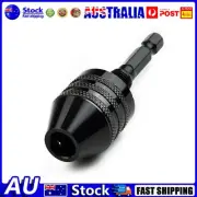 1/4 Keyless Chuck Conversion Hex-Shank Adapter Drill Bit/Quick Change Driver