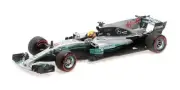 1:18 MINICHAMPS Mercedes Amg W08 Lewis Hamilton World Champion F1 2017 186170044