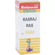 Baidyanath Rasraj Ras (Swarna Yukta) (10tab) Pack Of 3 Ayurveda Formulation