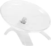 GANAZONO Silent Hamster Wheel Exercise Wheel for Guinea Pigs Hedgehogs and Chinchillas Low Noise Design for Healthy Pet Play Hamster Supplies for Active Pets