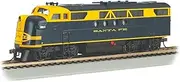 Bachmann Trains - F7A DCC Ready Locomotive - Santa FE - Blue & Yellow - Ho Scale