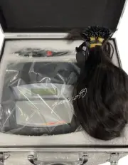 SALE Ultrasonic Fusion Hair Extension Machine + 200 Micro K-Tip Remy Human Hair