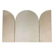 Trekell Gothic Rounded Arch Altar Panel - Wooden Painting Canvas