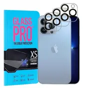 [3 PACK] Apple iPhone 13 Pro Max Camera Lens Tempered Glass Protector Guard - Case Friendly