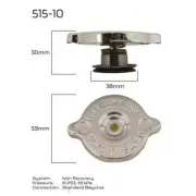 CPC Radiator Cap - 515-10