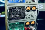 Vintage Audio Analyzer MIC Pickup VU Meter Sound Level Display Desk Gift Present