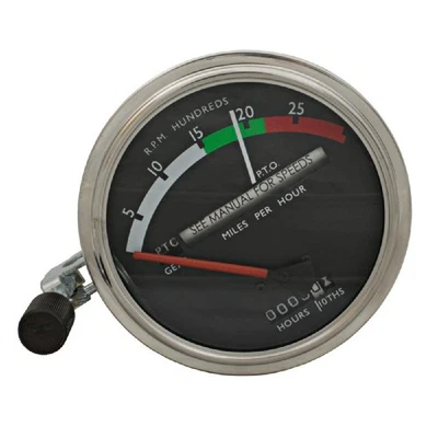 Tachometer Red Needle Fits John Deere Models Listed Below AR32827 AR39902