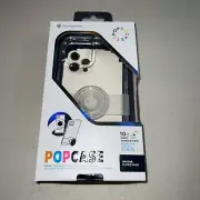 Popsockets PopCase W/ PopGrip Slide Case for Apple iPhone 12 Pro Max -Clear