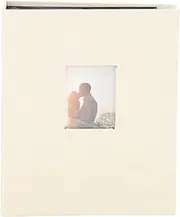 208 Pockets Photo Album for Fujifilm Mini 12 11 Camera, 3 Inch Cotton and Linen Card Album, Khaki Stamp Ticket Storage Book for Polaroid Camera