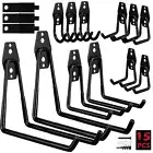15Pcs Wall Mount Garage Hooks Tool Storage Workshop Organizer Heavy Duty Steel