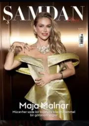 şamdan Plus Turkish Magazine No 913 Maja Malnar - September 2023 / Fast Shipping
