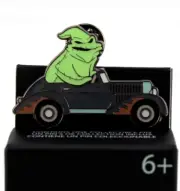 Loungefly Nightmare Before Christmas Oogie Boogie Pin Retro Cars 1.75" New 2023