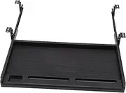 HOODANCOS 1 Set Under Desk Keyboard Tray with Pull Out Drawer Ergonomic Sliding Keyboard Storage Plate for Office Use Sturdy and Durable Design